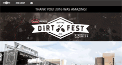 Desktop Screenshot of dirtfest.com